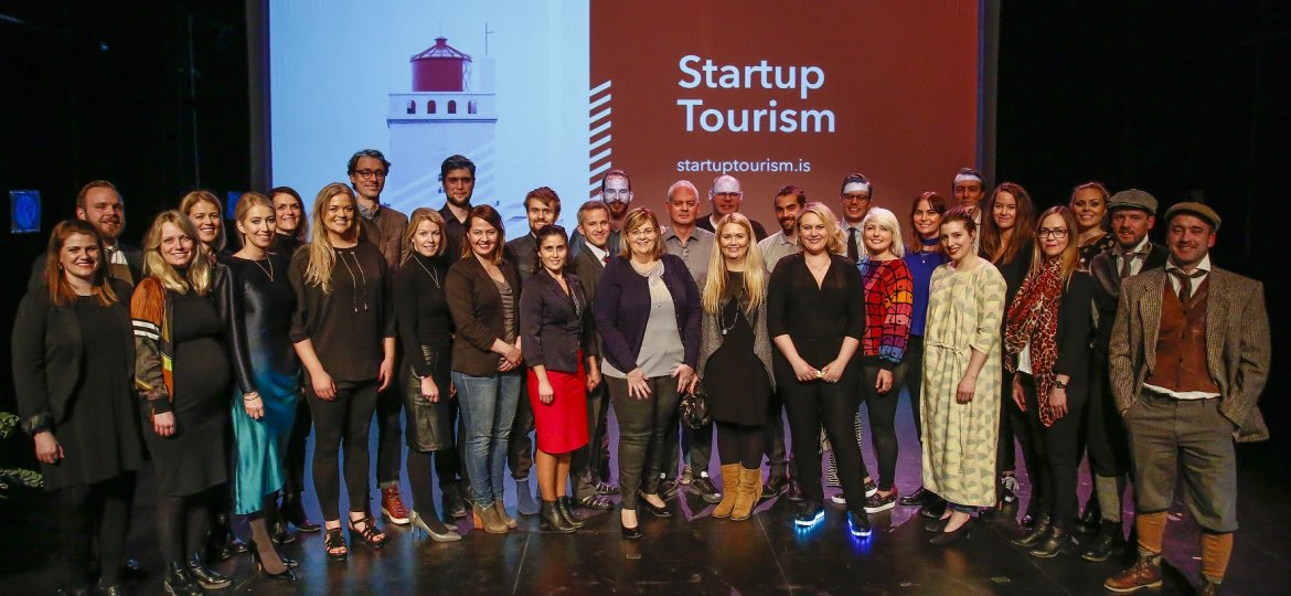 Startup Tourism teymin og Bakhjarlar